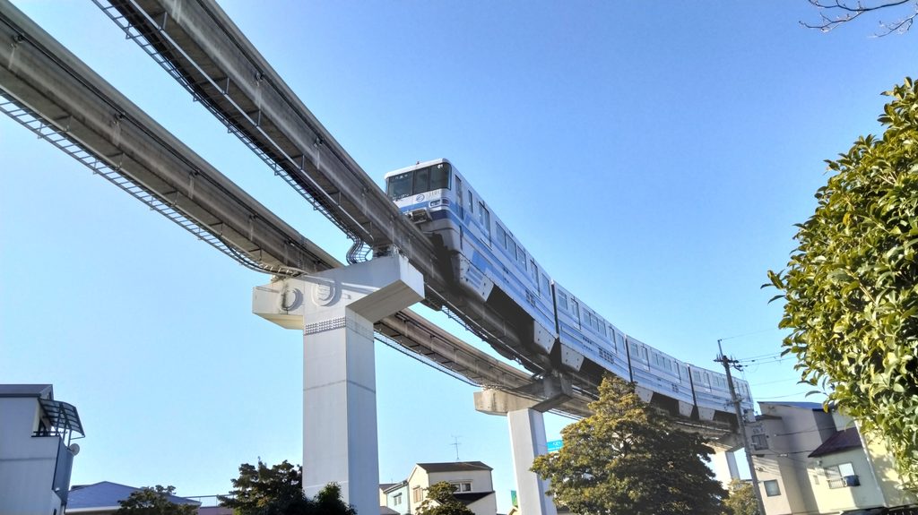 蛍池駅からのモノレール