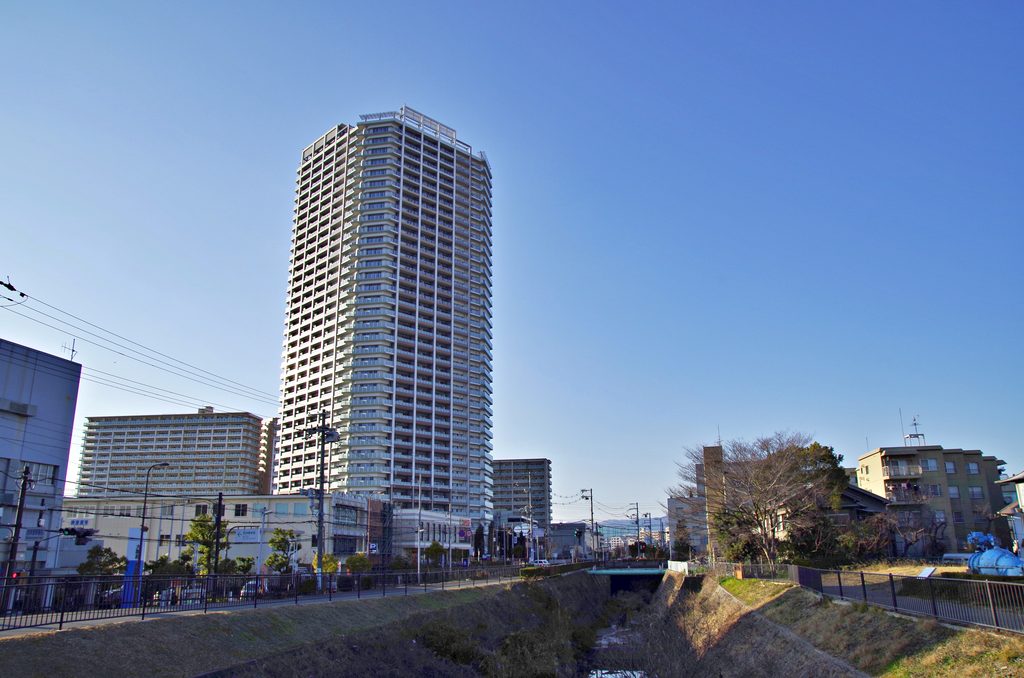 南千里丘の街並み