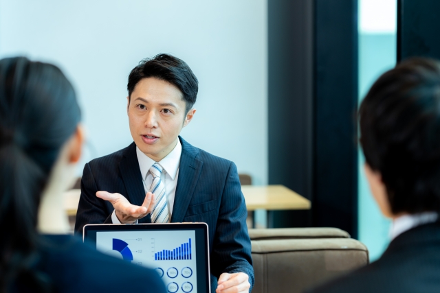 営業の説明