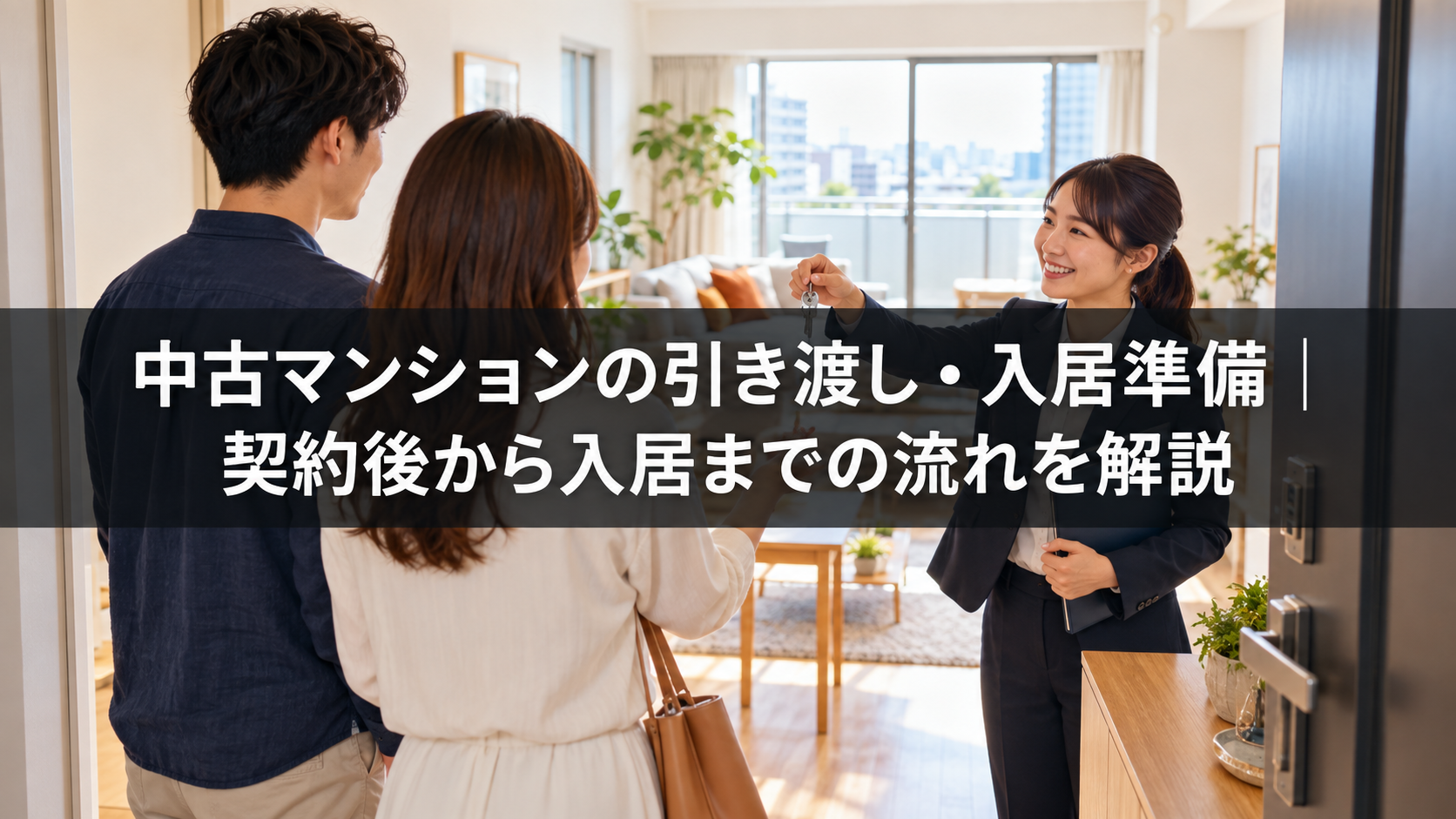 中古マンション引き渡し