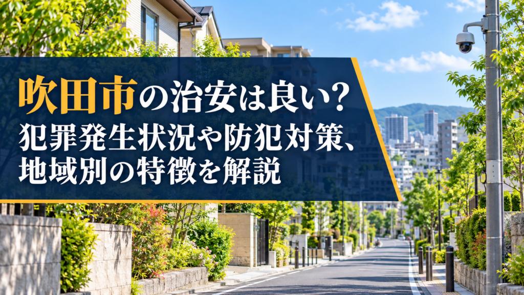 吹田市の治安