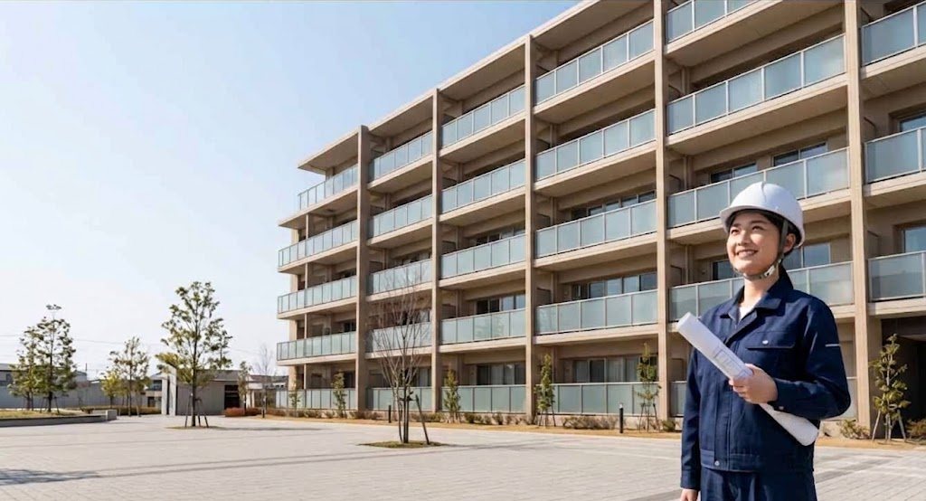 マンション工事が完了