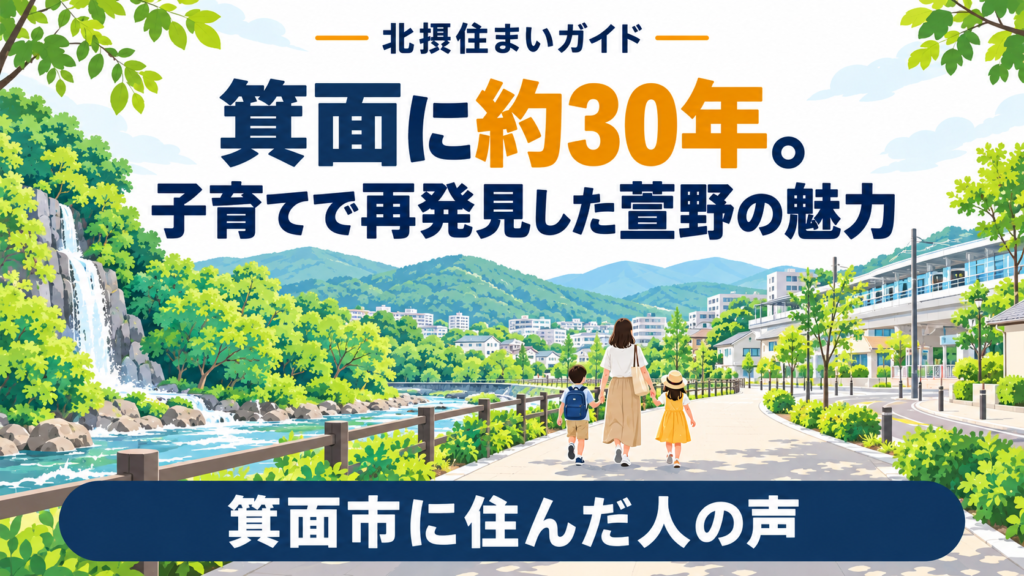 箕面市に住んだ人の声