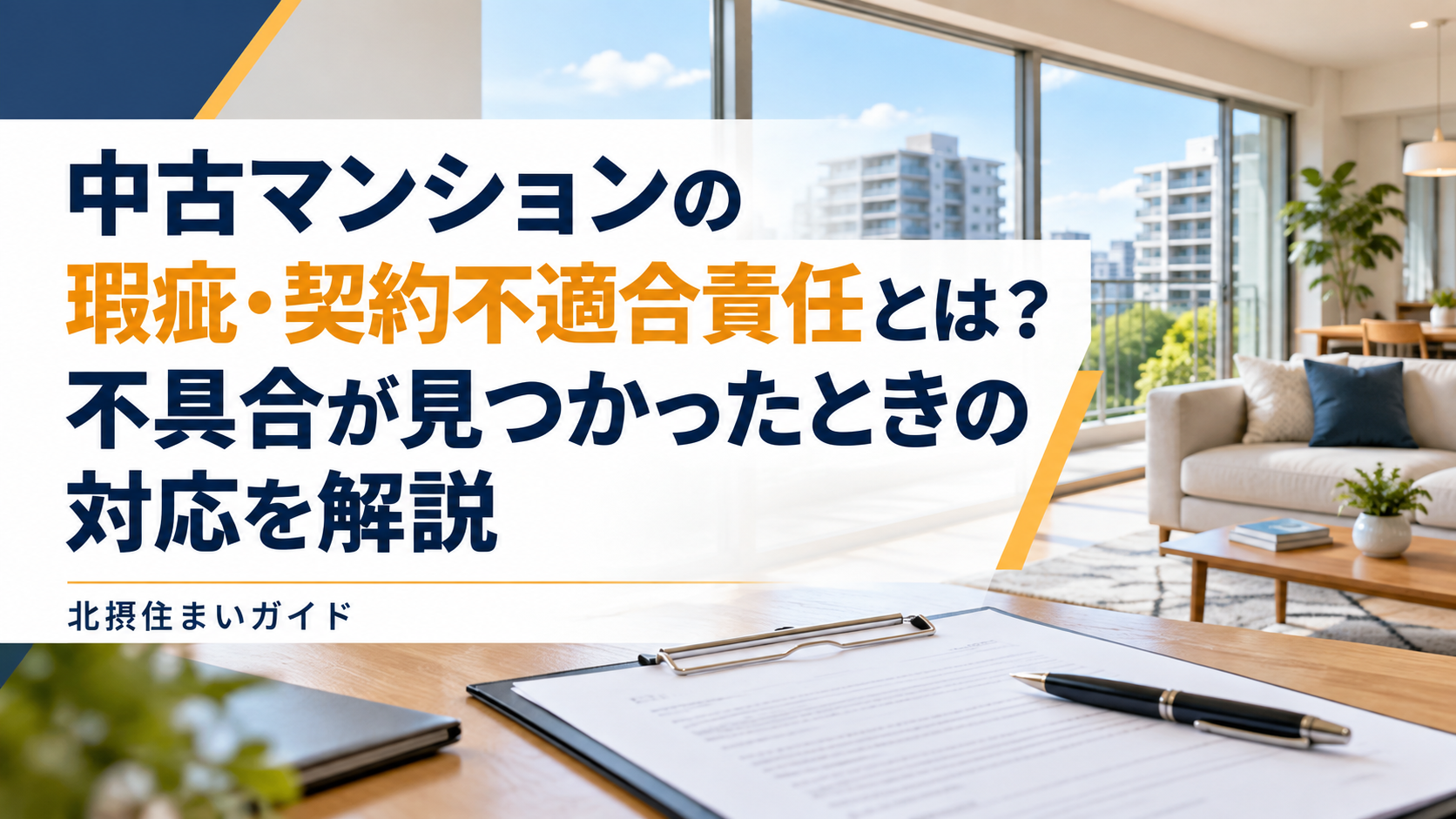 中古マンションの瑕疵と契約責任
