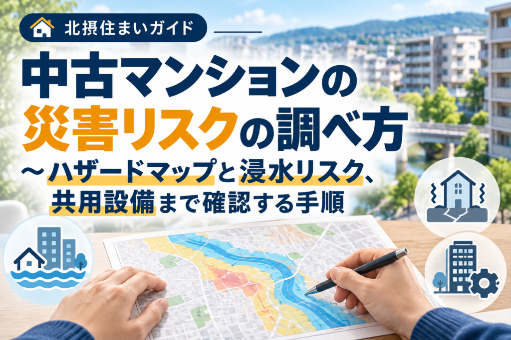 中古マンション災害リスク