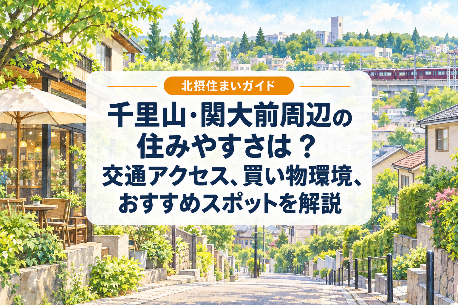 千里山・関大前の住みやすさ