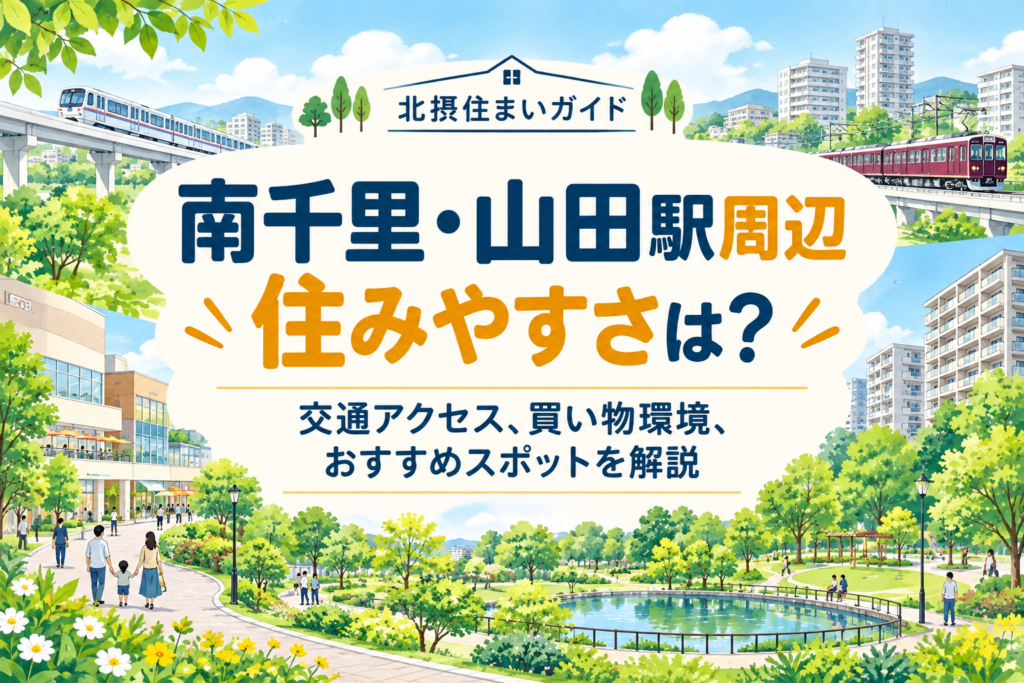 南千里・山田の住みやすさ