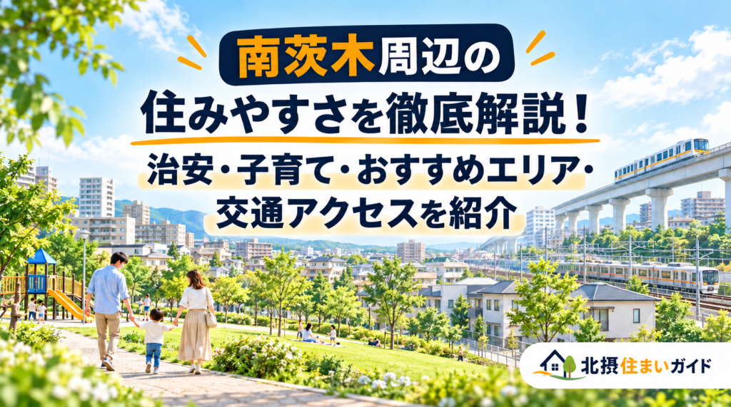 南茨木の住みやすさ