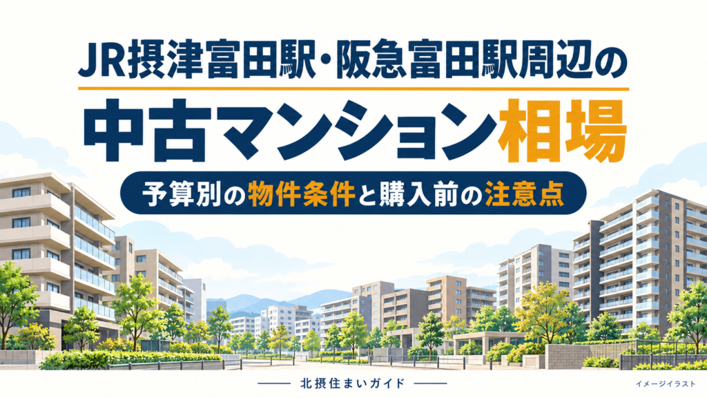 富田駅周辺の中古マンション相場