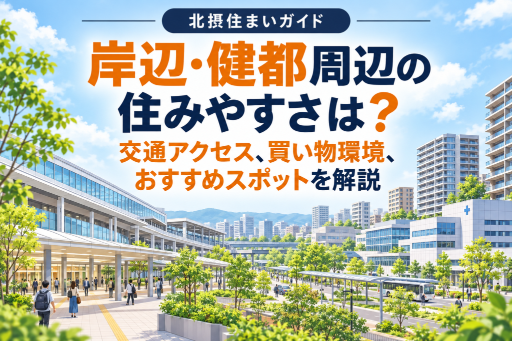 岸辺・健都の住みやすさ