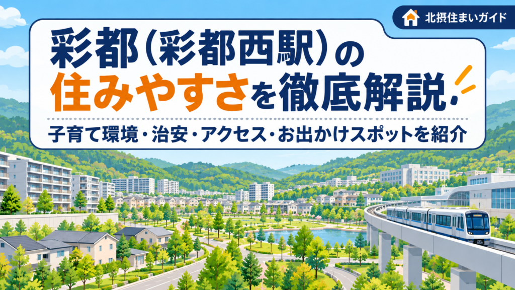 彩都の住みやすさ