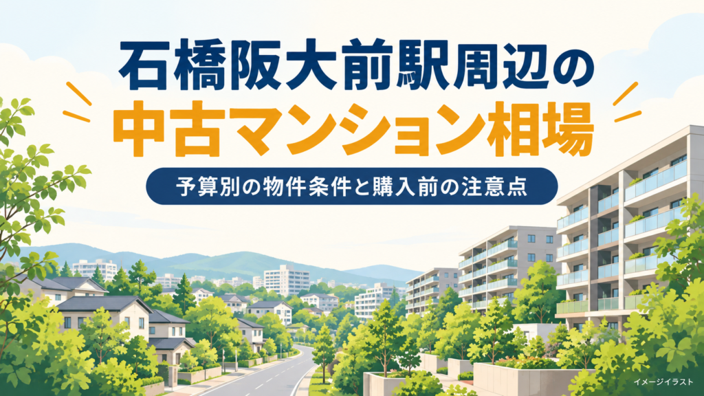 石橋阪大前駅の中古マンション相場