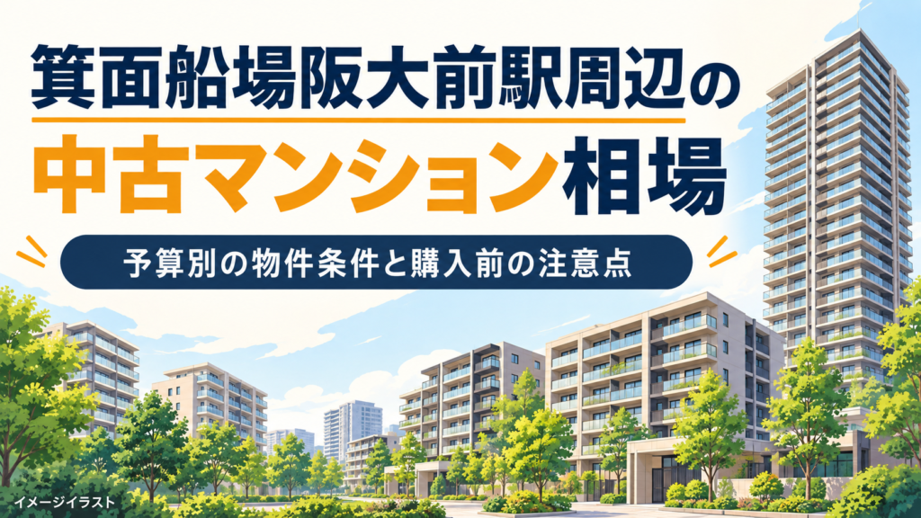 箕面船場阪大前駅の中古マンション相場