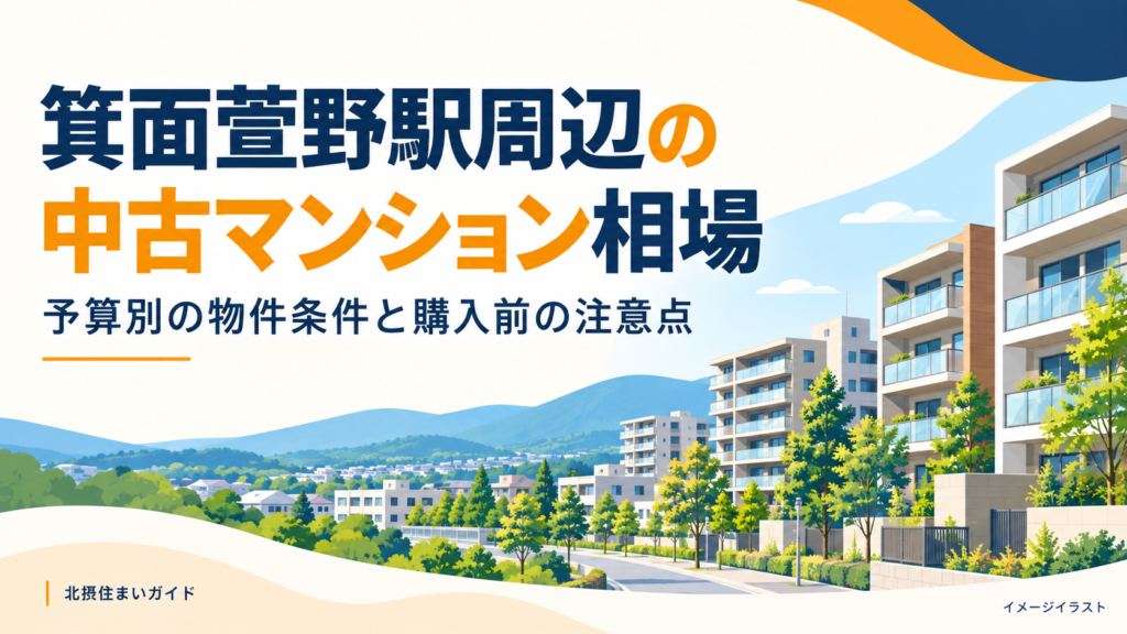 箕面萱野の中古マンション相場