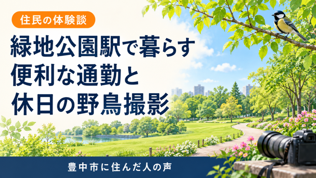 緑地公園に住んだ人の声